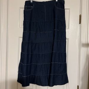 Denim skirt